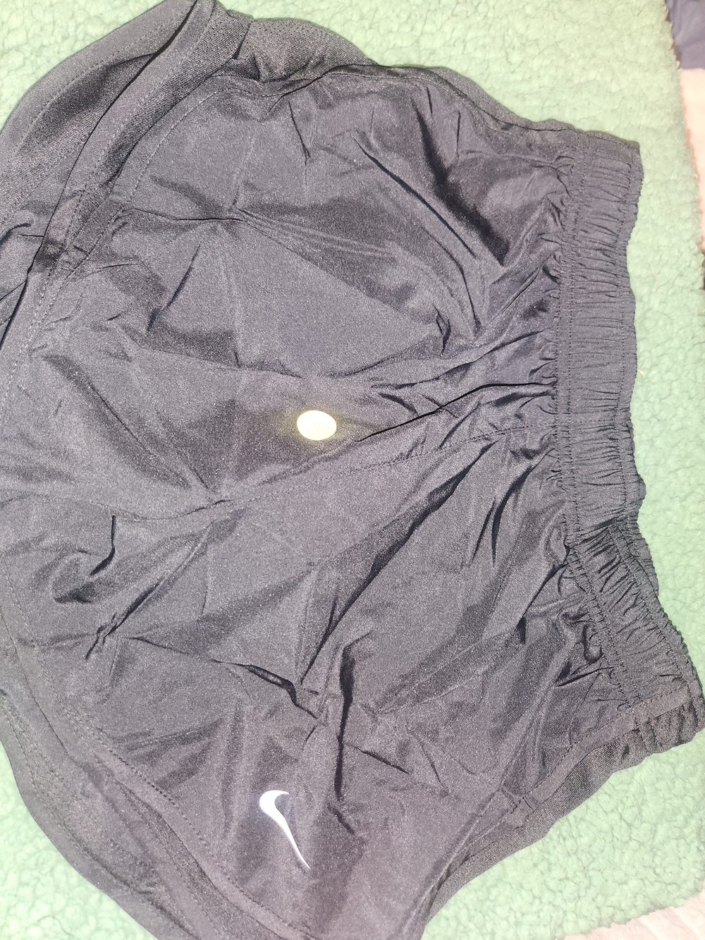 Nike Black Standard Fit Athletic Shorts - Picture 2 of 2